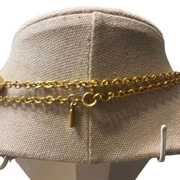 Gold Tone Monet Necklace - Picture 3 of 3